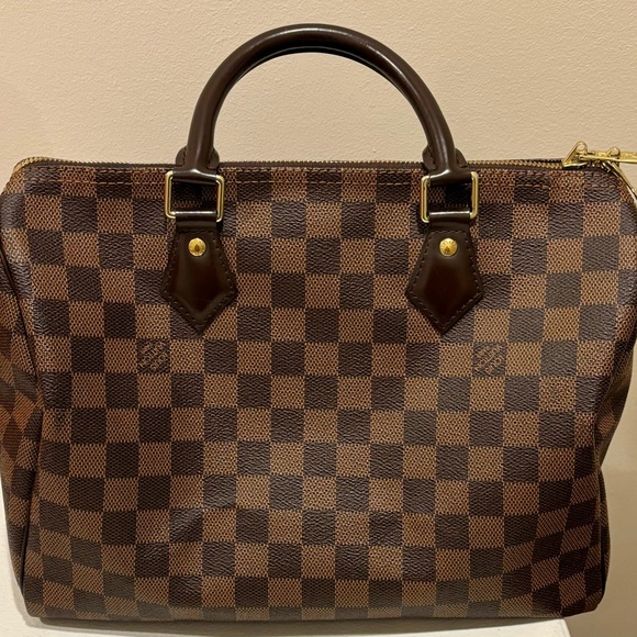 Louis Vuitton Speedy Bandoulière 30 Damier Ebene - Picture 7 of 12
